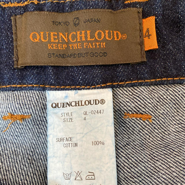 QUENCHLOUD(クエンチラウド)のQUENCHLOUD デニム　サイズ4 メンズのパンツ(デニム/ジーンズ)の商品写真