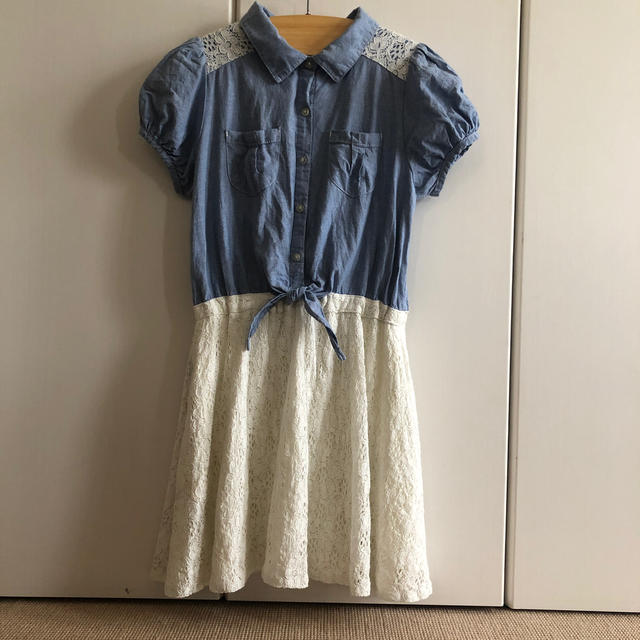 【お値下しました！】ワンピース 150cm キッズ/ベビー/マタニティのキッズ服女の子用(90cm~)(ワンピース)の商品写真