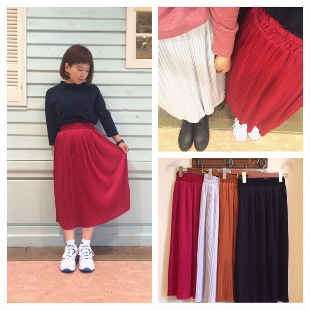 Kastane(カスタネ)のカスタネ プリーツスカート 新品タグ付♡ レディースのスカート(ロングスカート)の商品写真