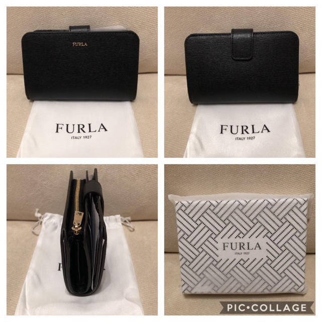 Furla(フルラ)のまり様専用 付属品全て有り★新品 FURLA バビロン 二つ折り財布 ブラック レディースのファッション小物(財布)の商品写真