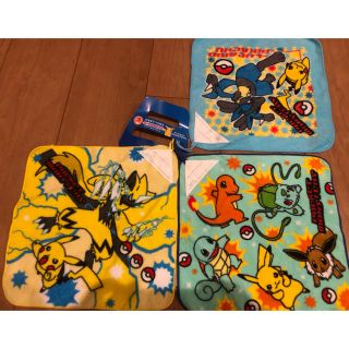 ポケモン(ポケモン)の新品未使用✨✨ポケモン　タオル3枚セット♬(その他)