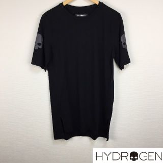 ハイドロゲン(HYDROGEN)の美品 ハイドロゲン 半袖Tシャツ ブラック サイズM(Tシャツ/カットソー(半袖/袖なし))