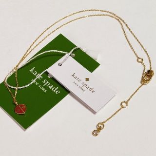 ケイトスペードニューヨーク(kate spade new york)の値下新品kate spade アニマル パーティー レディバグ ミニ ペンダント(ネックレス)