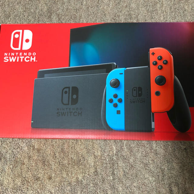 エンタメ/ホビーNintendo Switch 任天堂スイッチ　新品未使用　本体　ネオン