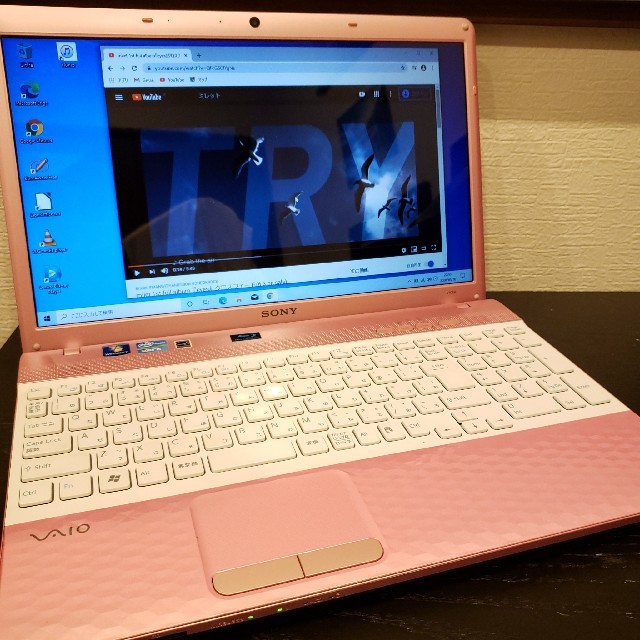 SONY(ソニー)のVAIO Core i5 SSD ピンク webカメラ Blu-ray スマホ/家電/カメラのPC/タブレット(ノートPC)の商品写真