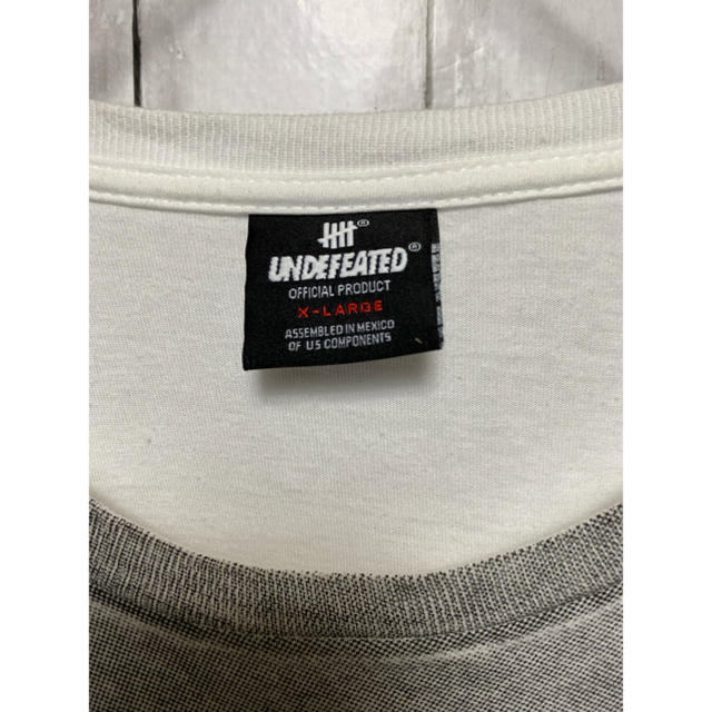 UNDEFEATED(アンディフィーテッド)のUNDEFEATED アンディフィーテッド　Tシャツ　カットソー　ビッグT メンズのトップス(Tシャツ/カットソー(半袖/袖なし))の商品写真