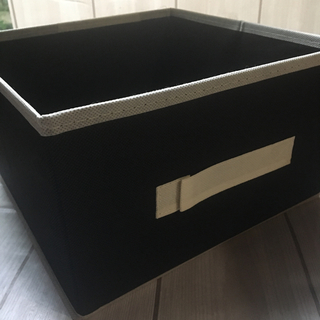 収納BOX、モノトーンカラーユニット。黒、白二色。衣類・小物等(ケース/ボックス)
