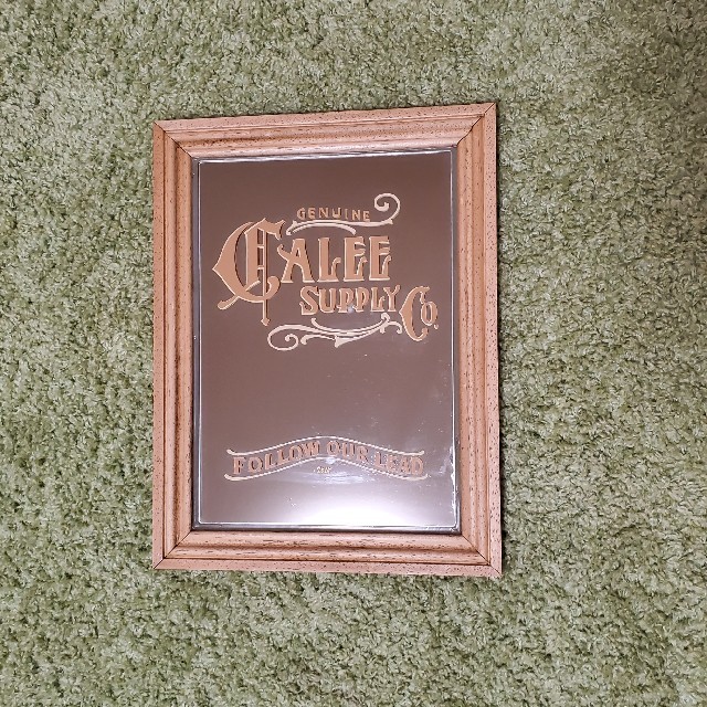 CALEE HAND SIGN MIRROR　ミラー　値下げしました