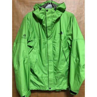 ザノースフェイス(THE NORTH FACE)のザ・ノースフェイス  ゴアテックスマウンテンジャケット　ライムグリーン　中古(マウンテンパーカー)