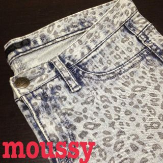 マウジー(moussy)のｍｏｕｓｓｙ♡ レオパードパンツ(デニム/ジーンズ)