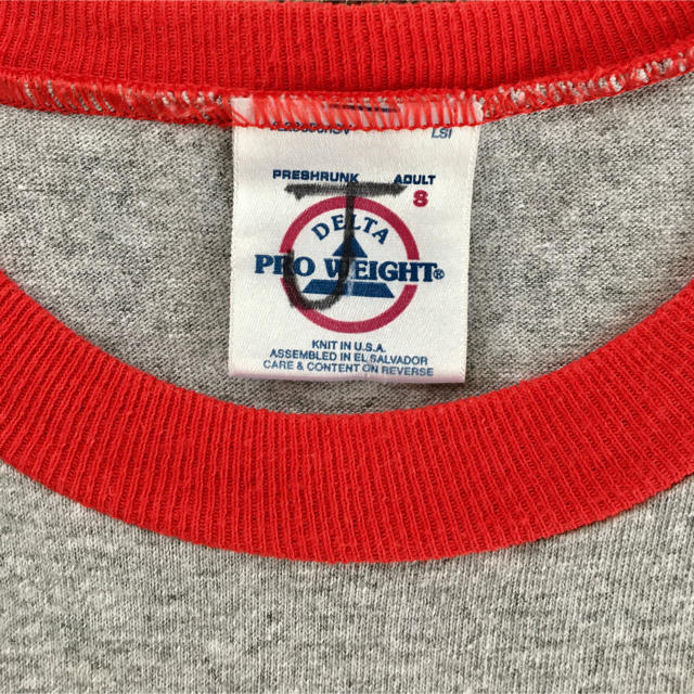 Santa Monica(サンタモニカ)の希少 USA VINTAGE DELTA MoD ラグランTシャツ カットソー レディースのトップス(Tシャツ(長袖/七分))の商品写真