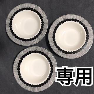 マリメッコ(marimekko)の☆専用商品☆ マリメッコ   ディーププレート　3枚セット(食器)