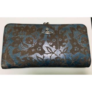 ヴィヴィアンウエストウッド(Vivienne Westwood)のvivienne がま口　長財布　花柄(財布)