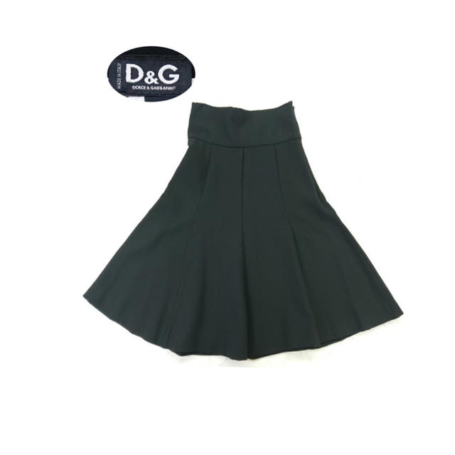 DOLCE&GABBANA(ドルチェアンドガッバーナ)の専用♡D&G DOLCE&GABBANA ハイウエストフレアスカート レディースのスカート(ひざ丈スカート)の商品写真