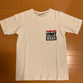 ヴィジョン ストリート ウェア(VISION STREET WEAR)のvision ポケット 半袖 白(Tシャツ(半袖/袖なし))