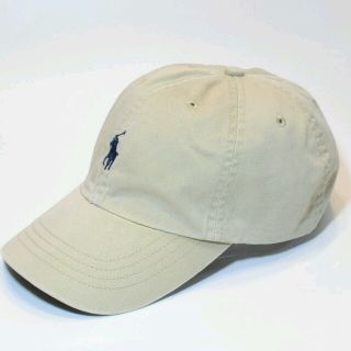 ポロラルフローレン(POLO RALPH LAUREN)の522 ラルフローレンキャップ ベージュ(キャップ)