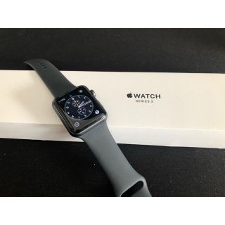 アップルウォッチ(Apple Watch)のApple watch series 3 42mm(腕時計(デジタル))