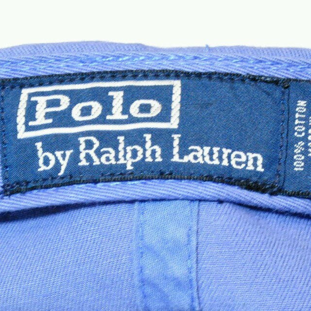 POLO RALPH LAUREN(ポロラルフローレン)の528 ラルフローレンキャップ ブルー レディースの帽子(キャップ)の商品写真