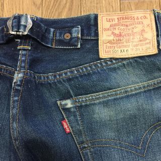 リーバイス(Levi's)のリーバイス bigE 501xx 復刻 ビンテージ ナイキ シュプリーム (デニム/ジーンズ)