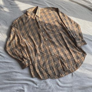 バーバリー(BURBERRY)のburberry バーバリー オーバーサイズ チェックシャツ(シャツ)