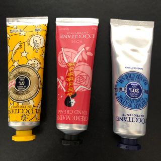 ロクシタン(L'OCCITANE)の週末sale!  L'OCCITANE  ハンドクリーム30ml×3点セット(ハンドクリーム)