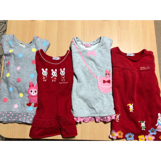 mikihouse(ミキハウス)のミキハウス  100 セット キッズ/ベビー/マタニティのキッズ服女の子用(90cm~)(その他)の商品写真