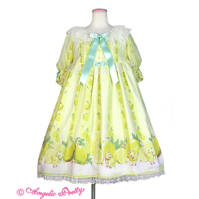 値下げ♪Angelic Pretty Fruity Lemonジャンパースカート