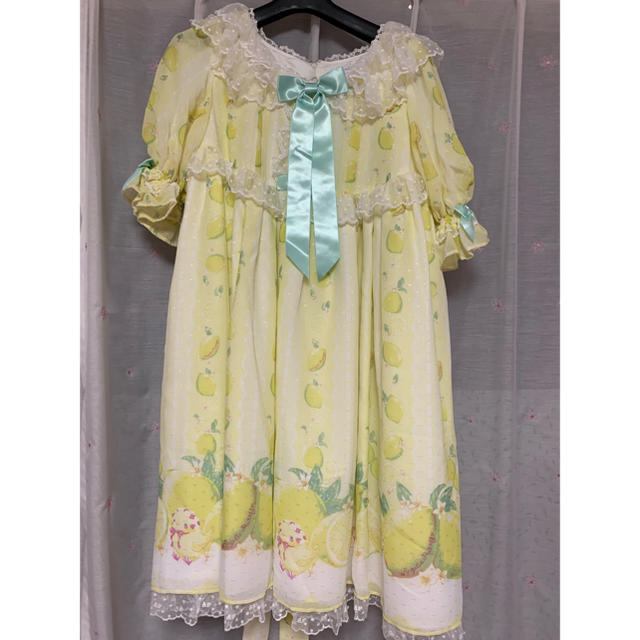 Angelic Pretty Fruity Lemon ワンピース レモン 新品