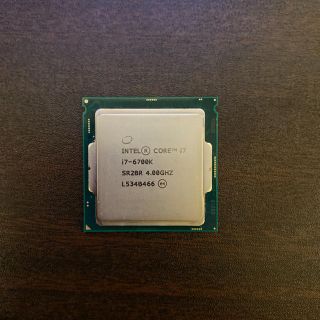 しゅう様専用　CPU Intel Core i7 6700k(PCパーツ)