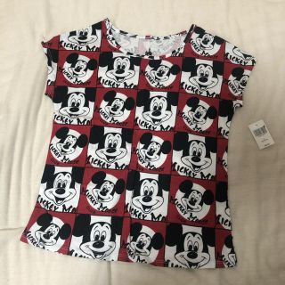 ミッキーマウス(ミッキーマウス)のミッキー　Tシャツ　子供用　キッズ　ディズニー　ぬいぐるみ　グッズ　(Tシャツ(半袖/袖なし))