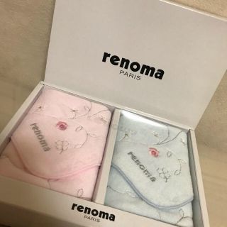 レノマ(RENOMA)のrenoma レノマ　ハンカチ　タオルハンカチ　ハンドタオル　新品未使用　セット(ハンカチ)