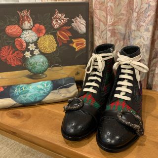 グッチ(Gucci)の新品未使用　Gucci グッチ　2018AW ドレスシューズ　ブーツ　  革靴(ブーツ)