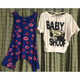 ベイビーシュープ(baby shoop)のbaby shoop   トップス　2点(Tシャツ(半袖/袖なし))