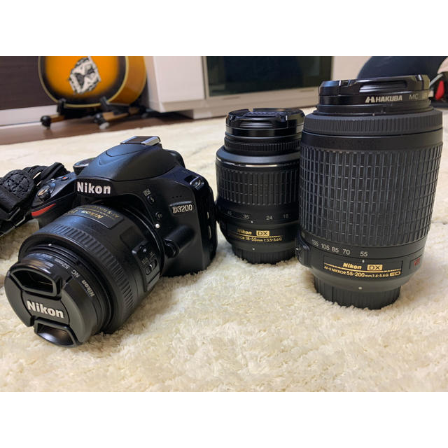 Nikon D3200 レンズ3本　セット　値下げ中