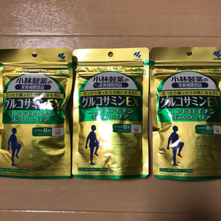 小林製薬 グルコサミンEX 30日分 × 3袋(その他)