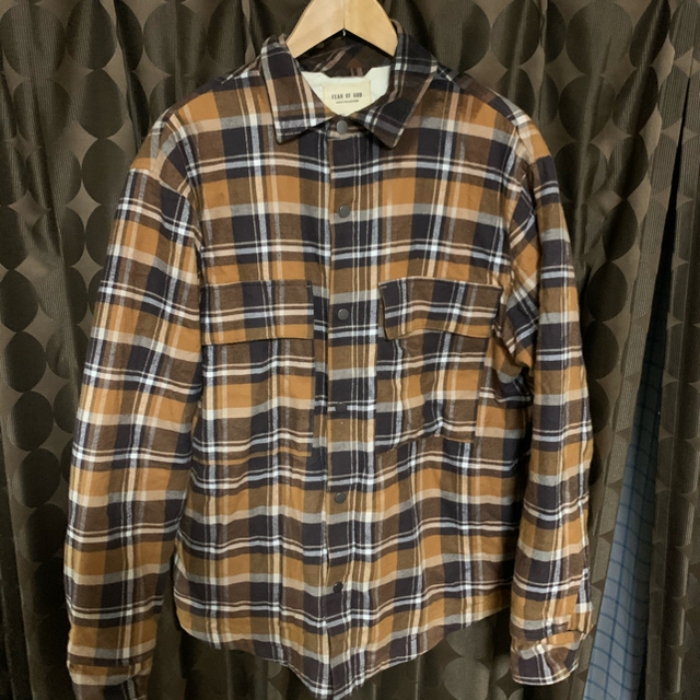 FEAR OF GOD 6th キルティングチェックシャツ