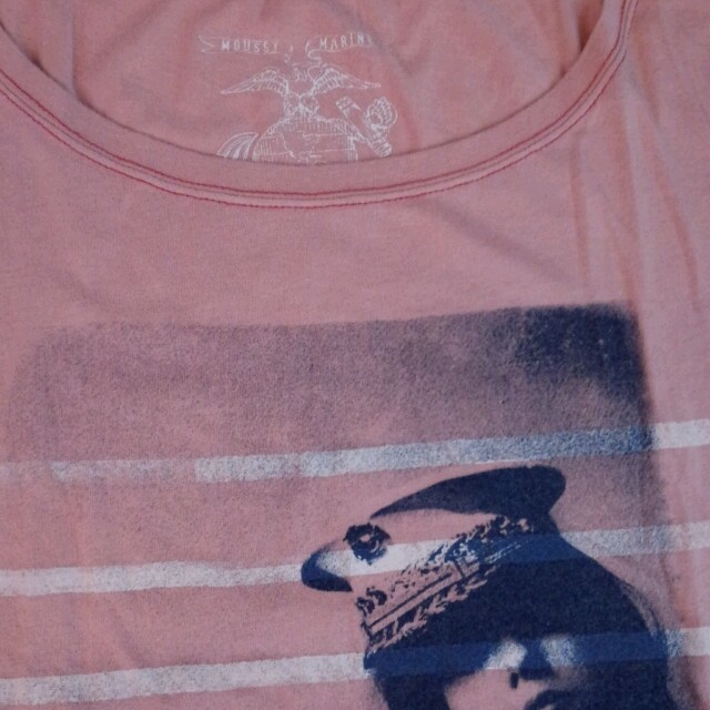 moussy(マウジー)のMOUSSY ピンクＴシャツ レディースのトップス(Tシャツ(半袖/袖なし))の商品写真