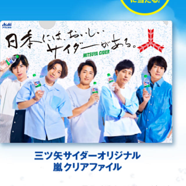 嵐(アラシ)の三ツ矢サイダー 応募マーク 30枚 ハガキ貼り付け済② エンタメ/ホビーのタレントグッズ(アイドルグッズ)の商品写真