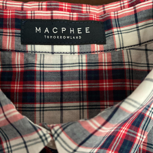 MACPHEE(マカフィー)のトゥモローランド　マカフィー　チェックシャツ レディースのトップス(シャツ/ブラウス(長袖/七分))の商品写真