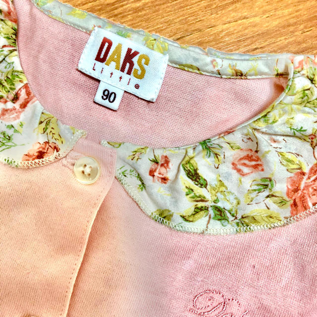 DAKS(ダックス)のDAKS 90 半袖ブラウス キッズ/ベビー/マタニティのキッズ服女の子用(90cm~)(ブラウス)の商品写真