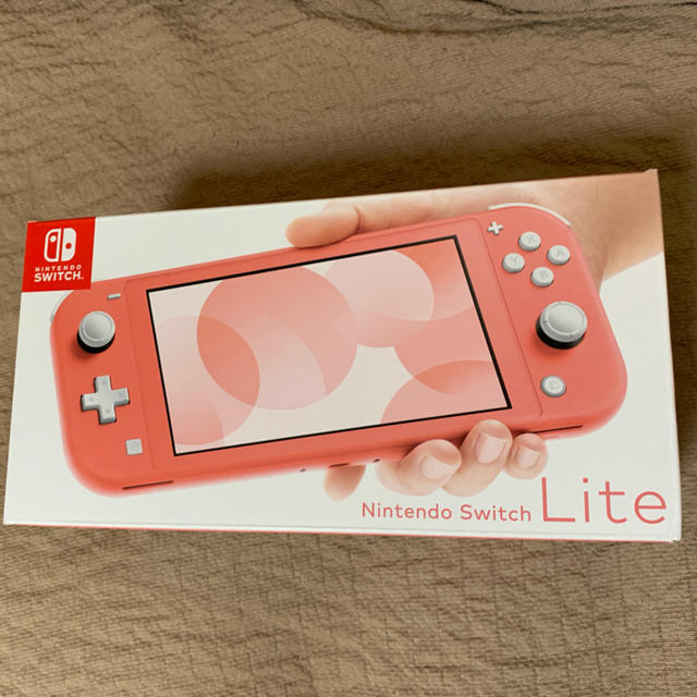 Switch lite コーラル 送料無料 メーカー保証あり - 携帯用ゲーム機本体