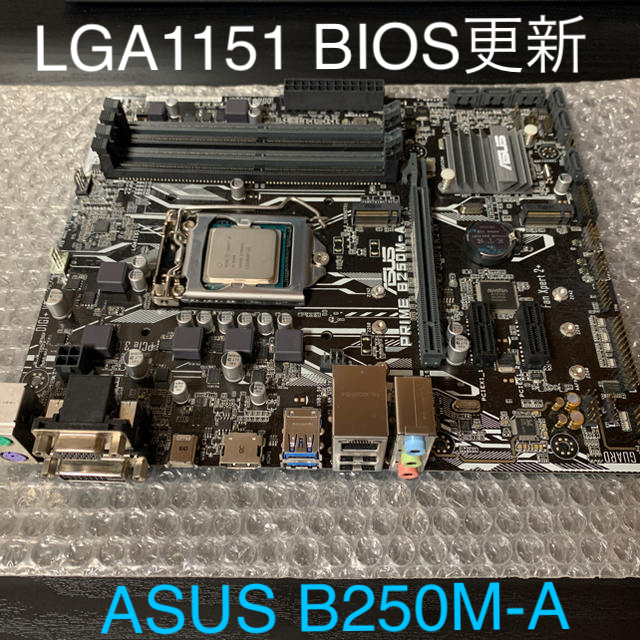 ASUS B250M-A マザーボード LGA1151