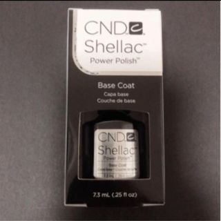 シーエヌディー(CND)のCND シーエヌディー シェラック UVベースコート 7.3ml(その他)