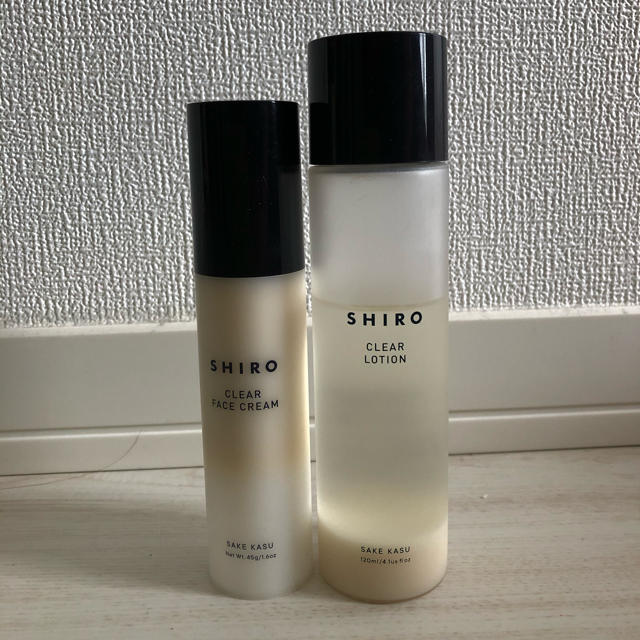 SHIRO 酒かす化粧水/酒かすフェイスクリーム