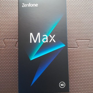 エイスース(ASUS)の未開封新品 Zenfone Max M2 ZB633KL 青 SIMフリー(スマートフォン本体)