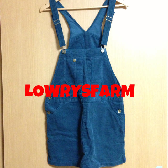 LOWRYS FARM(ローリーズファーム)のローリーズ☆サロペット レディースのワンピース(ミニワンピース)の商品写真