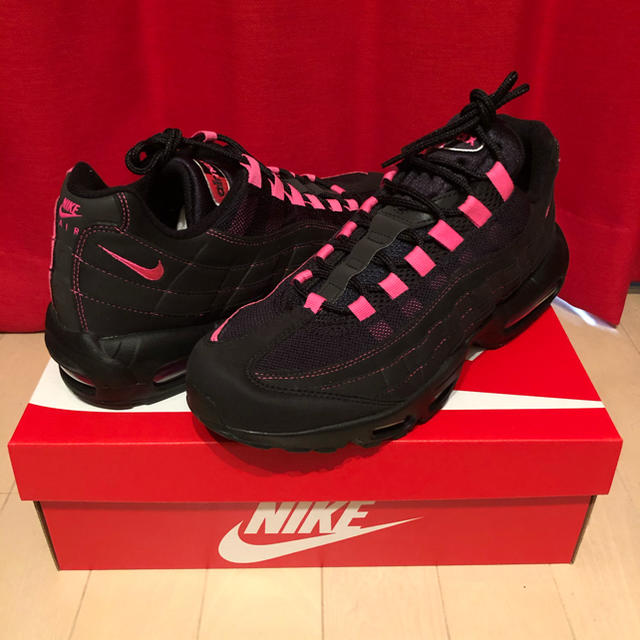 靴/シューズ28.5cm 新品 NIKE AIR MAX 95 OG BLACK PINK