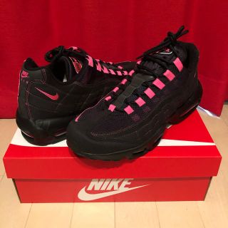 ナイキ(NIKE)の28.5cm 新品 NIKE AIR MAX 95 OG BLACK PINK(スニーカー)