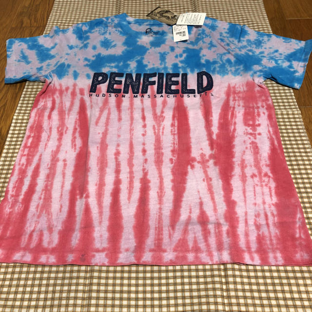 PEN FIELD(ペンフィールド)のペンフィールド PENFIELD Tシャツ レッド＆ブルー Lサイズ 未使用 メンズのトップス(Tシャツ/カットソー(半袖/袖なし))の商品写真