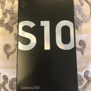 サムスン(SAMSUNG)の新品 未開封 Galaxy S10 simフリー　UNLIMIT対応 ホワイト(スマートフォン本体)